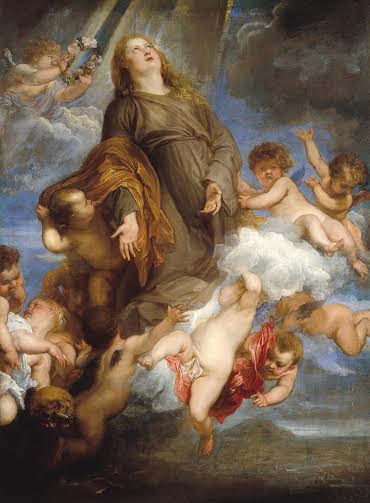 La Santa Rosalia di Van Dyck